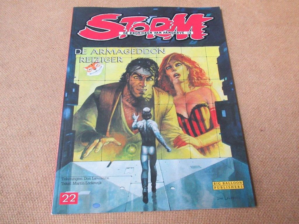 Storm deel 13 - De Armageddon Reiziger, 1e druk 2001, Don Lawrence en Martin Lodewijk, Verzenden, Eén stripboek, Zo goed als nieuw