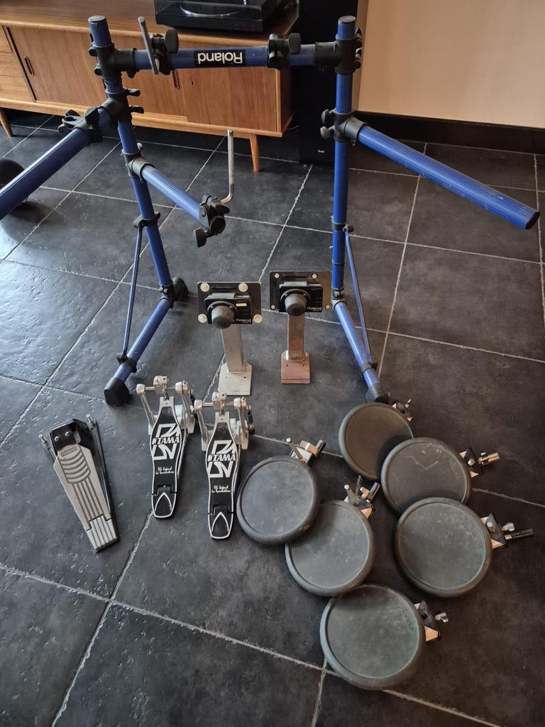 Diverse Roland drum onderdelen, Muziek en Instrumenten, Ophalen of Verzenden, Gebruikt, Roland