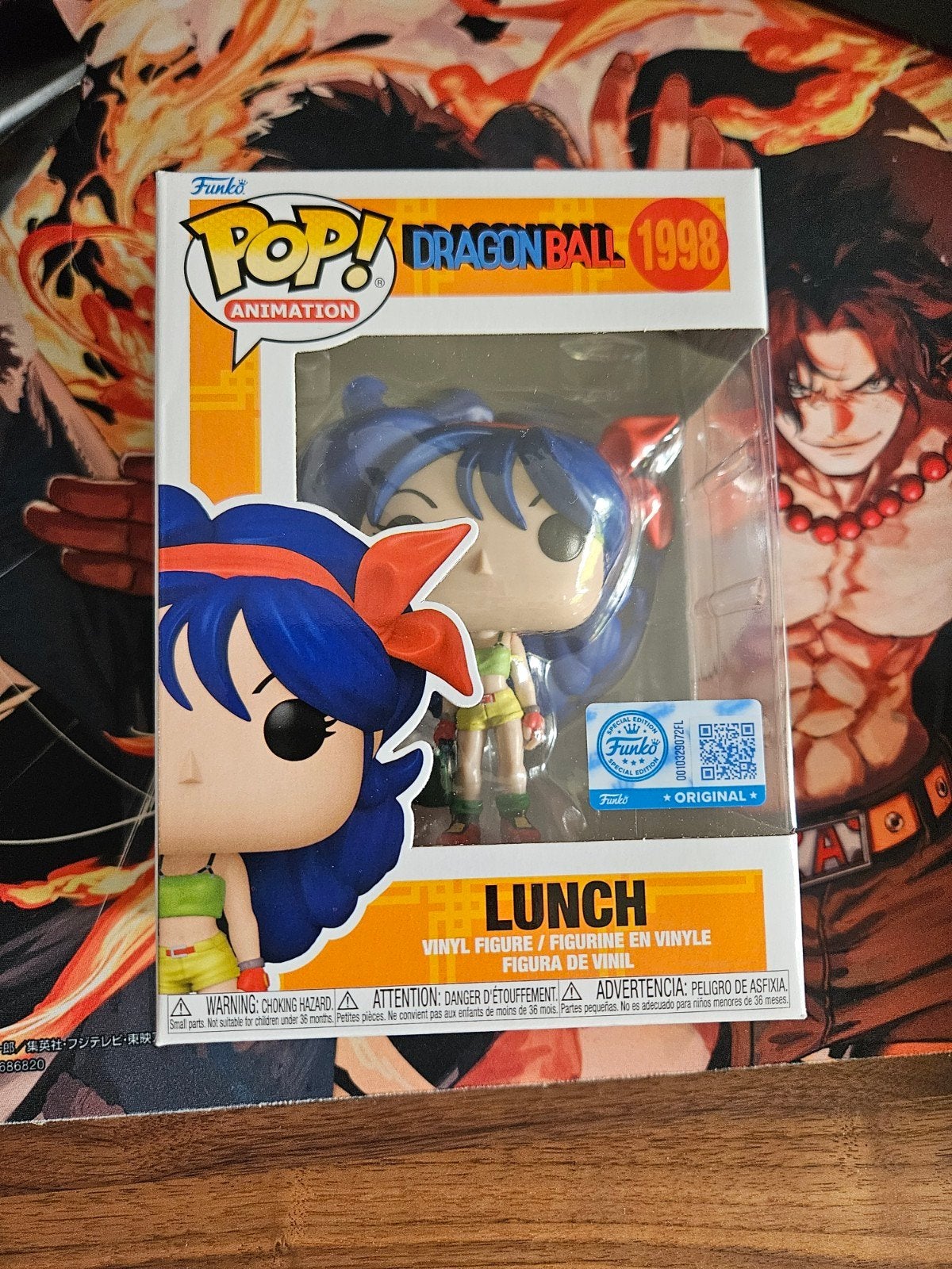 Funko Pop! Dragon Ball Lunch 1998 Vinyl Figuur, Ophalen of Verzenden, Nieuw