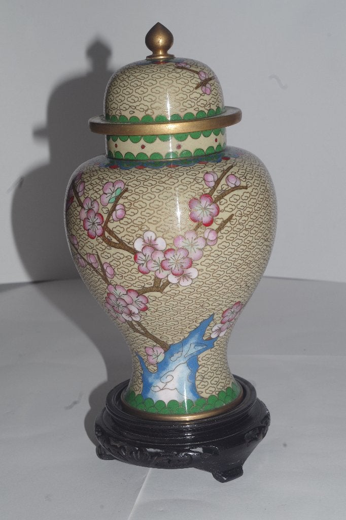 emaille vazen, Ophalen