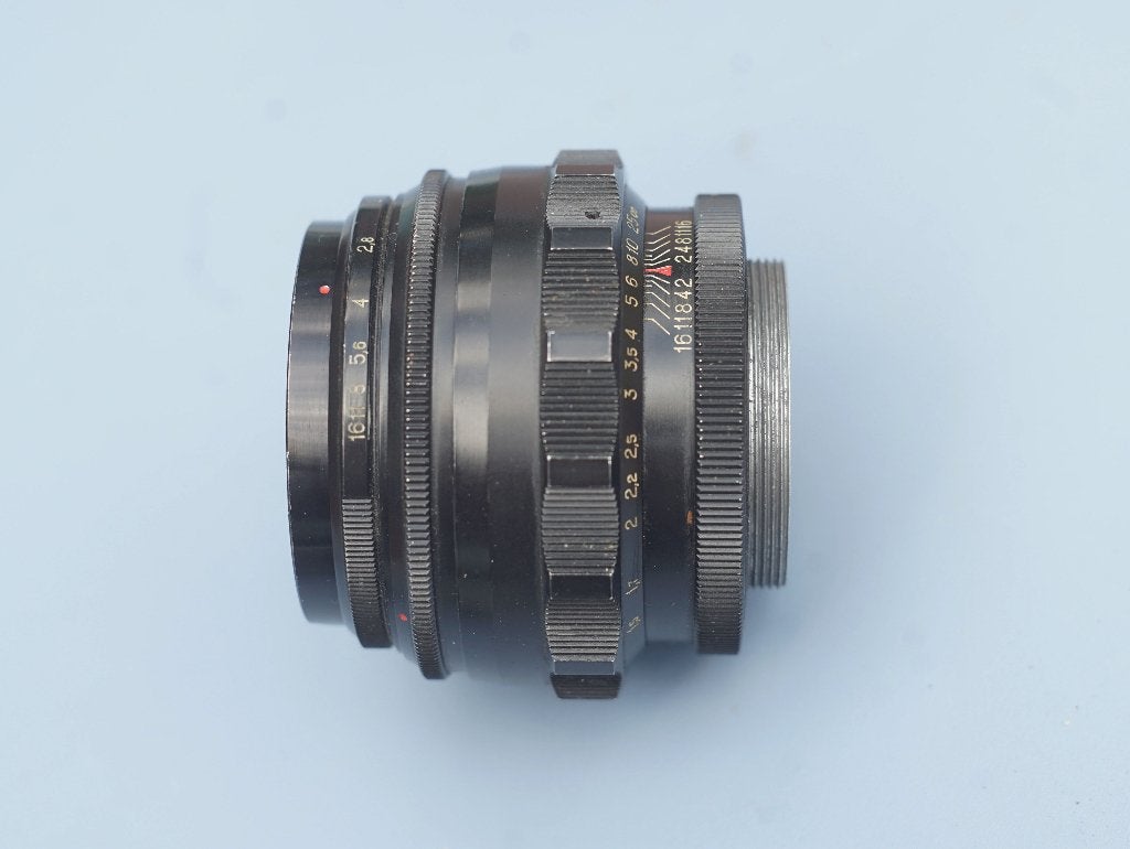 Jupiter-9 85mm f2 (7501195) M42 met issue (CARGLASS  versie), Ophalen of Verzenden, Standaardlens