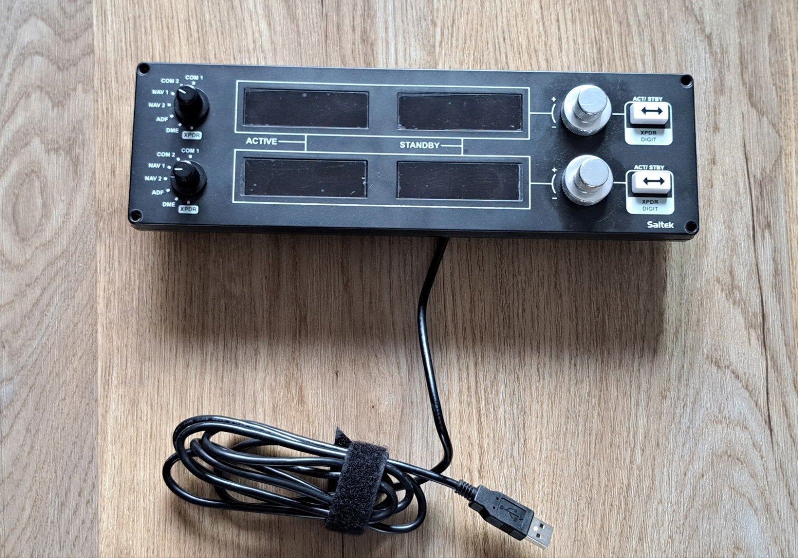 Saitek Pro Flight Radio Panel USB - Model PZ69, Ophalen of Verzenden, Gebruikt