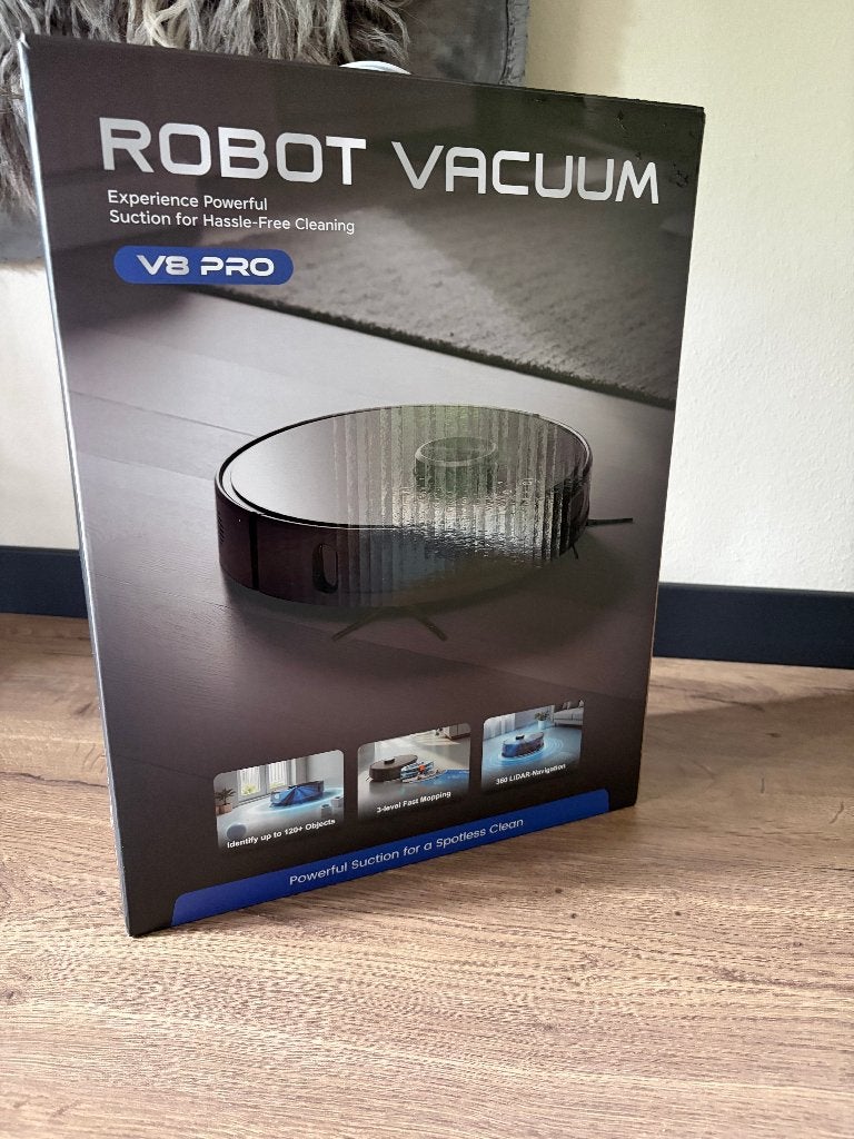robot vacuum stofzuiger v8 Pro, Witgoed en Apparatuur, Stofzuigers, Ophalen, Overige merken, Stille werking, Zo goed als nieuw