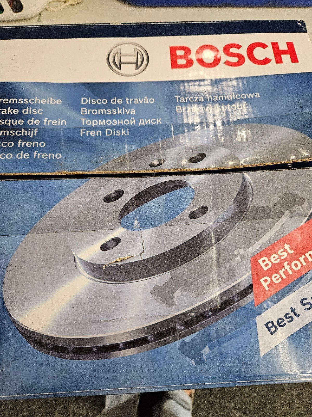 Nieuwe Bosch Remschijf - Geheel nieuw in doos, Ophalen of Verzenden, Nieuw, Universele onderdelen