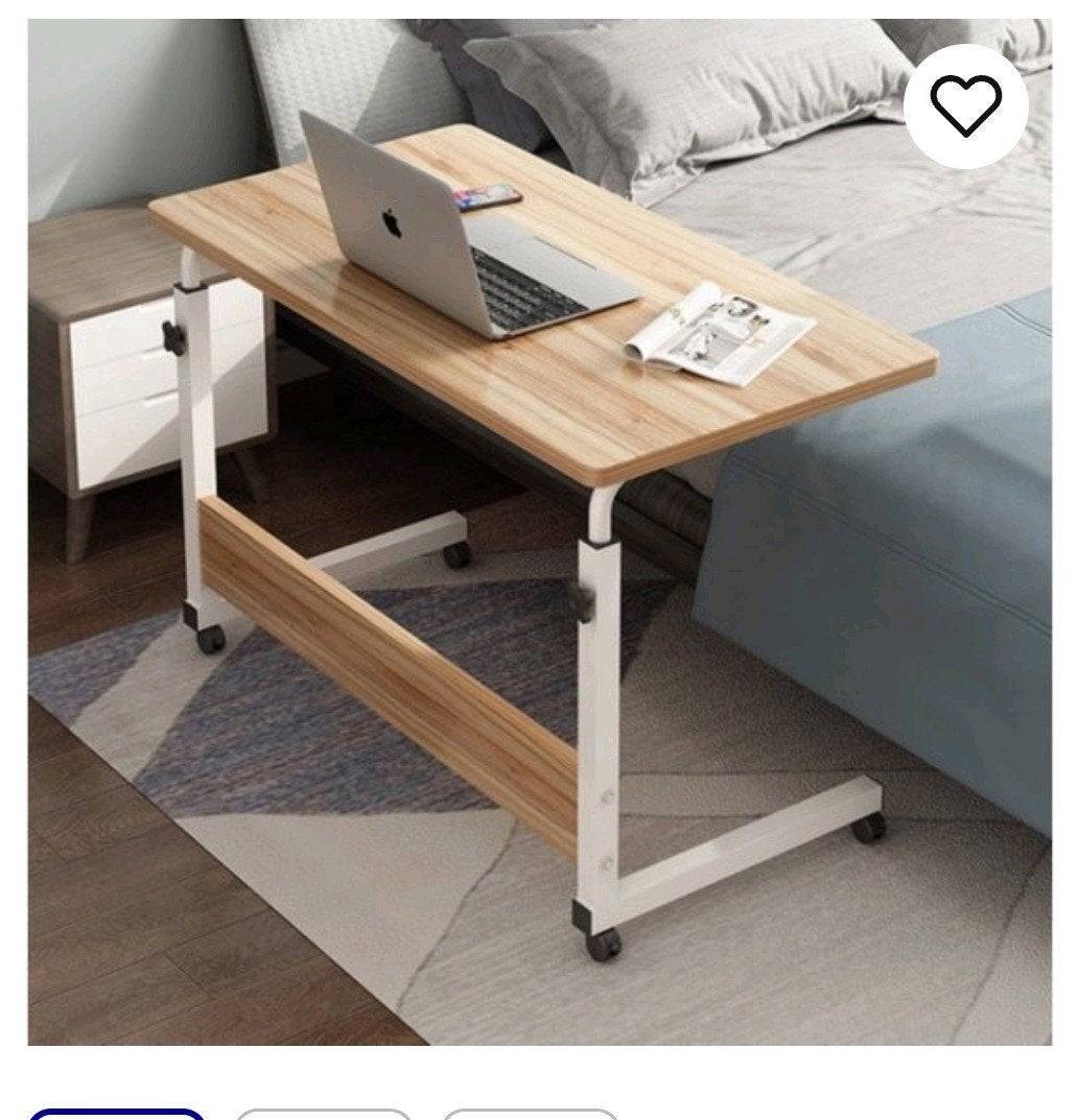 Bureau op wielen, laptoptafel, Ophalen, Minder dan 55 cm, Nieuw, 60 cm of meer