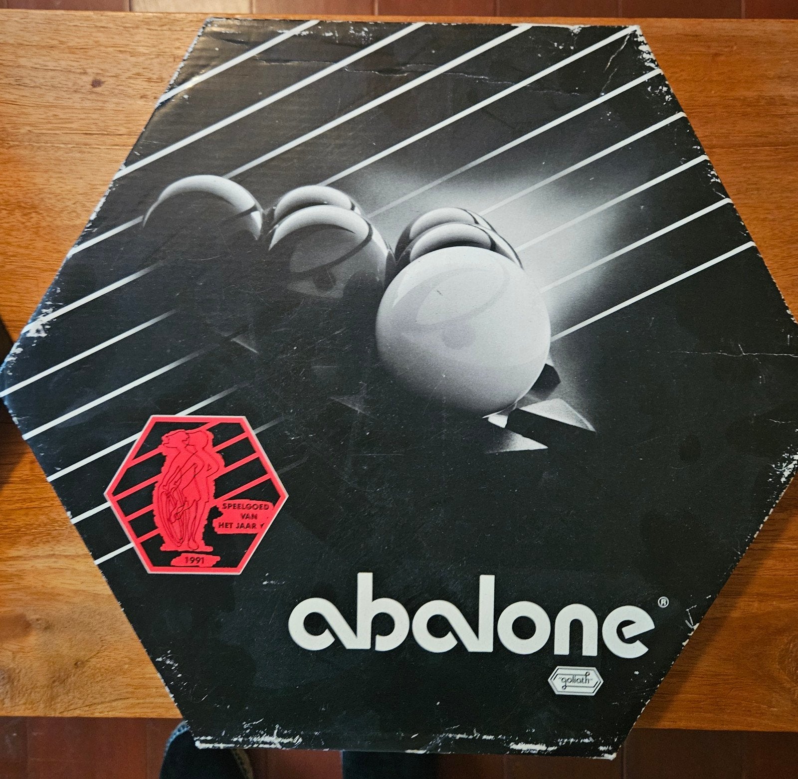 Abalone bordspel - Strategisch knikkerspel, Hobby en Vrije tijd, Gezelschapsspellen | Bordspellen, Een of twee spelers, Ophalen