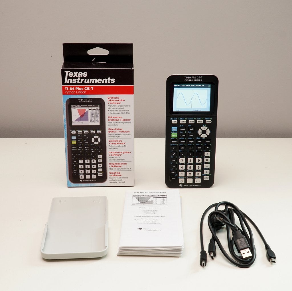 Texas instruments TI-84 plus CE-T python met examen modus, Diversen, Rekenmachines, Ophalen of Verzenden, Grafische rekenmachine