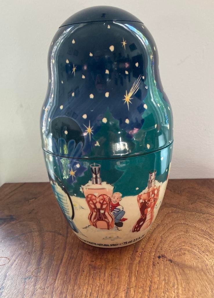 Vintage Jean Paul Gaultier Kerstcontainer., Ophalen of Verzenden, Gebruikt