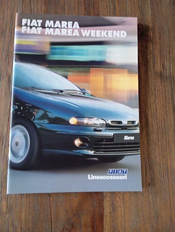 Fiat Marea / Marea Weekend Accessoires 52 pag., Verzenden, Zo goed als nieuw, Overige merken