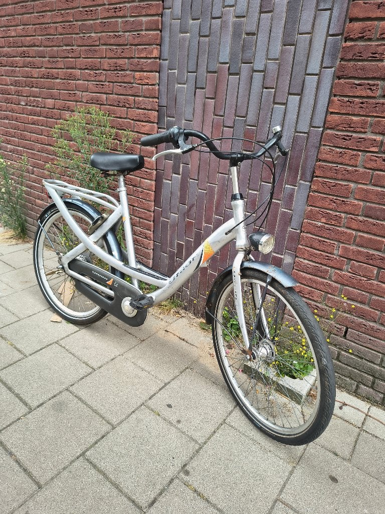 Stevige Union met handrem en 7 versnellingen, Fietsen en Brommers, Fietsen | Dames | Damesfietsen, Gebruikt, Versnellingen, 50 tot 53 cm