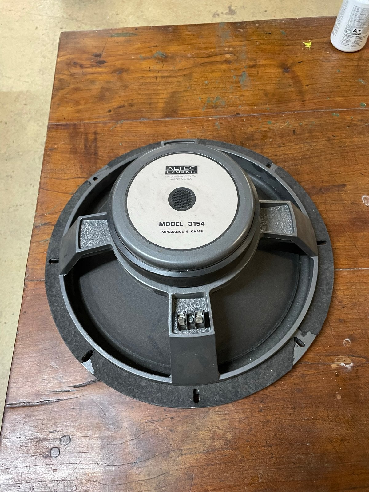 Altec Lansing 3154 laagfrequent-drivers (paar), Audio, Tv en Foto, Ophalen of Verzenden, Gebruikt, Overige typen, Overige merken