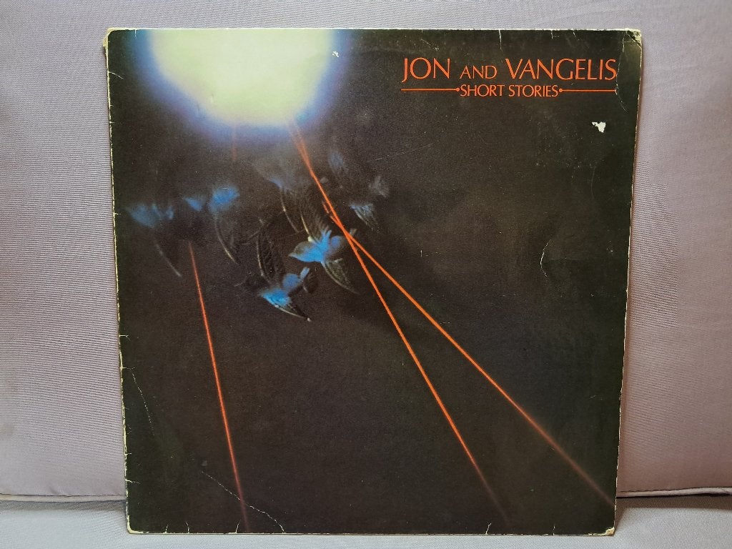 lp. Jon and Vangelis - Short Stories. ex, Cd's en Dvd's, Vinyl | Pop, LP, Gebruikt, Ophalen of Verzenden, Elektronisch