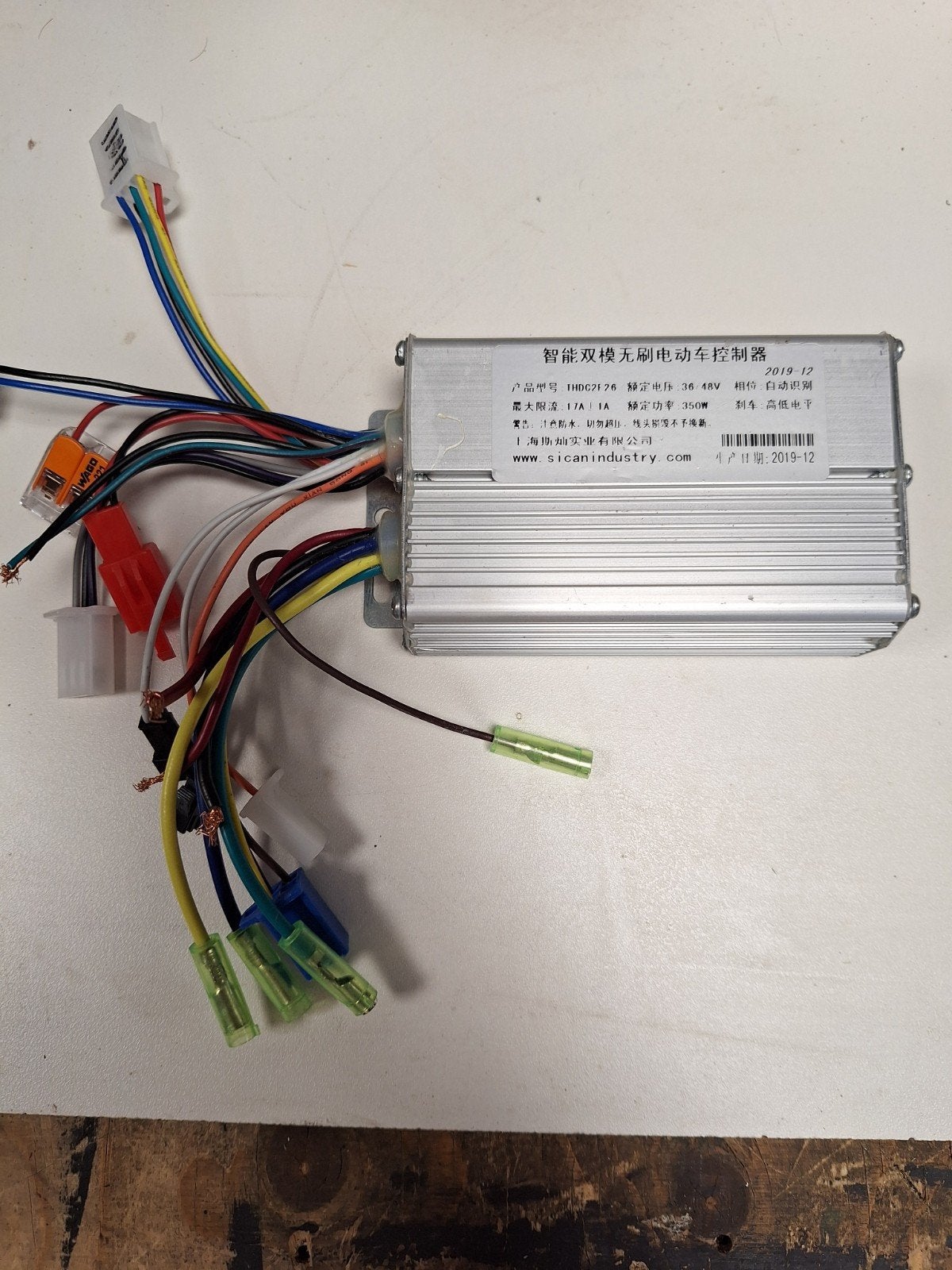 350w   36/48volt e-bike controler, Fietsen en Brommers, Fietsonderdelen, Verzenden