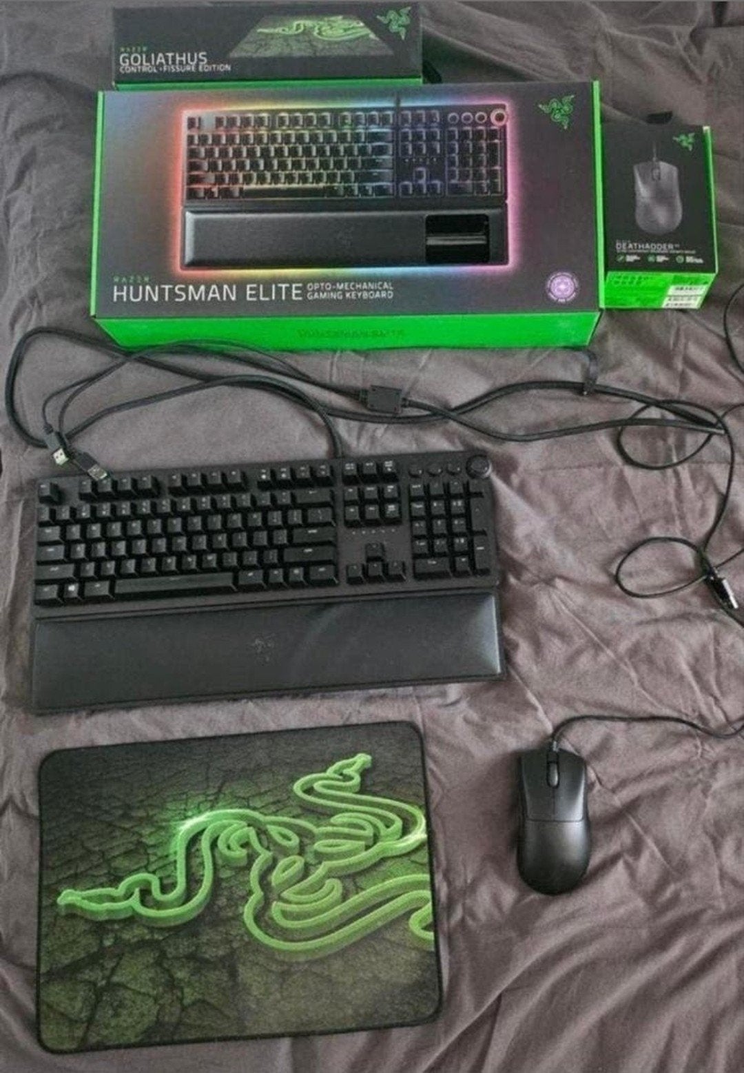 Razer Gaming Set - Toetsenbord, Muis, Muismat, Ophalen of Verzenden