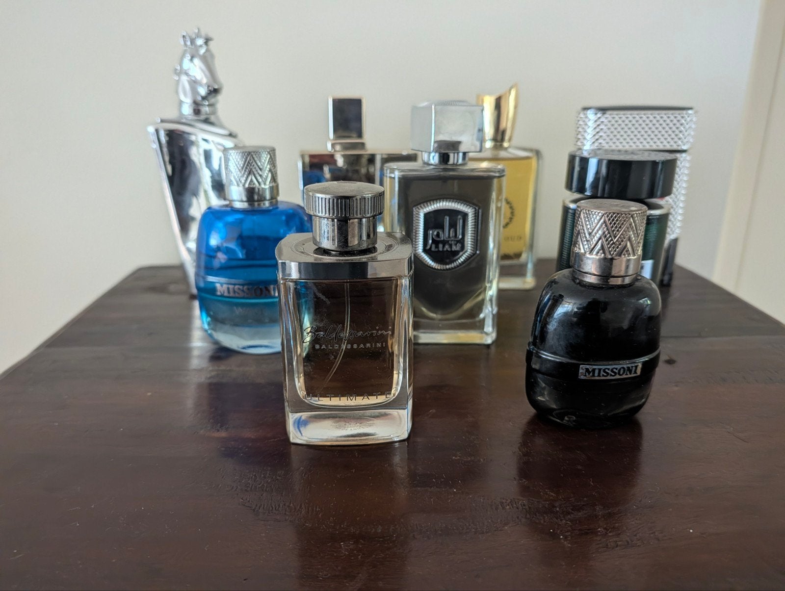 Diverse parfumflesjes - Missoni, Baldessarini, L'Ame, Ophalen, Gebruikt