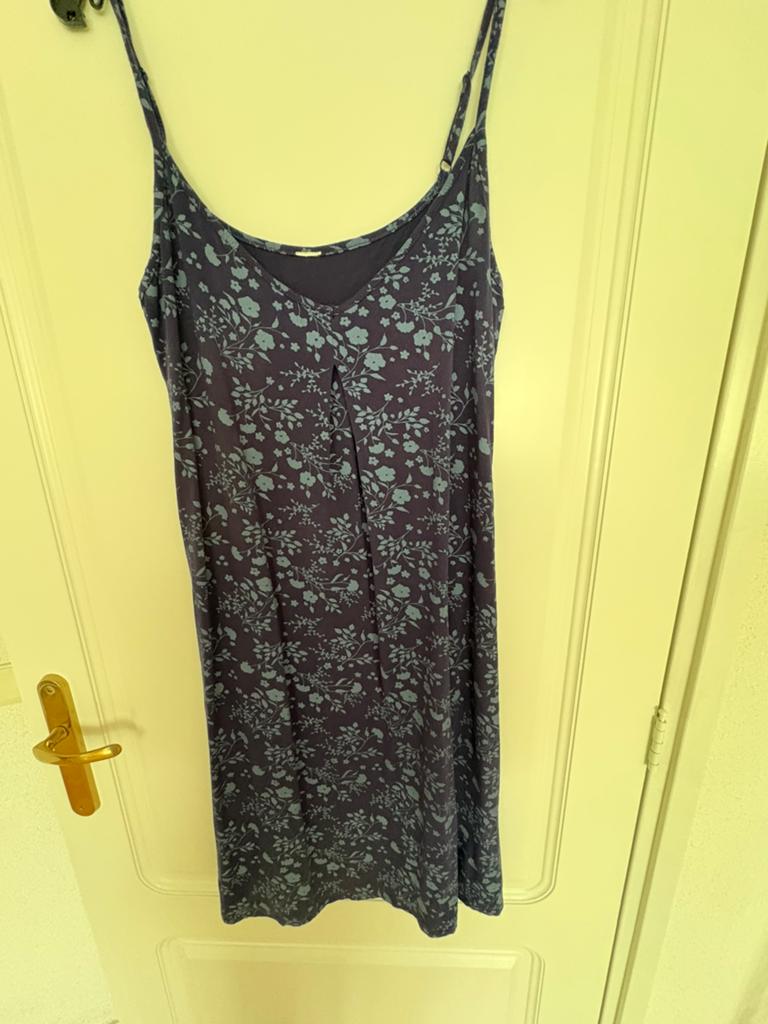 Zomerjurkje, Blauw, Maat 42/44 (L), Ophalen of Verzenden, Zo goed als nieuw