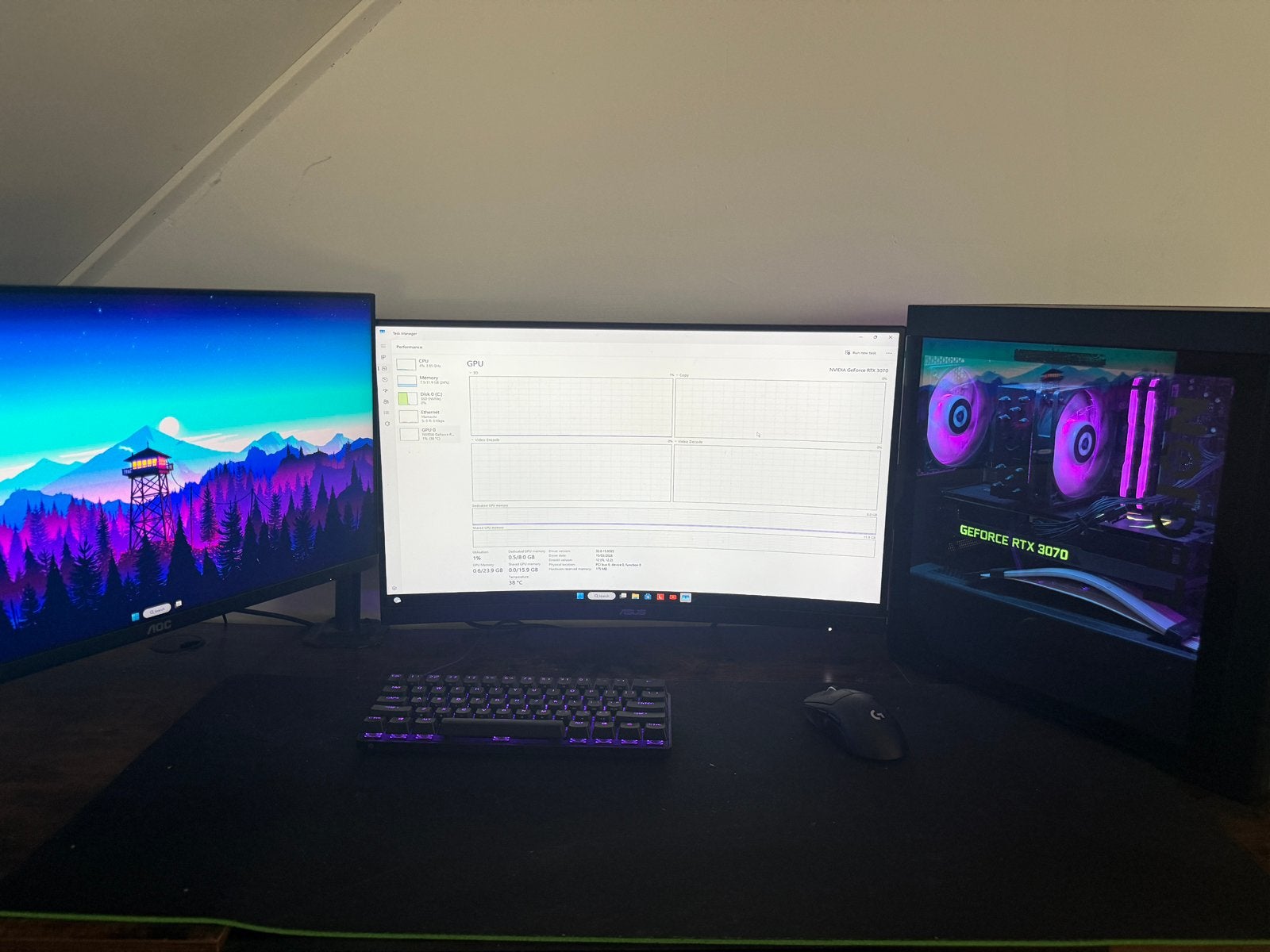 Lenovo Legion game pc T5 | RTX 3070 |Ryzen 7| 32GB | 1TB SSD, Ophalen of Verzenden, Zo goed als nieuw, Gaming, SSD