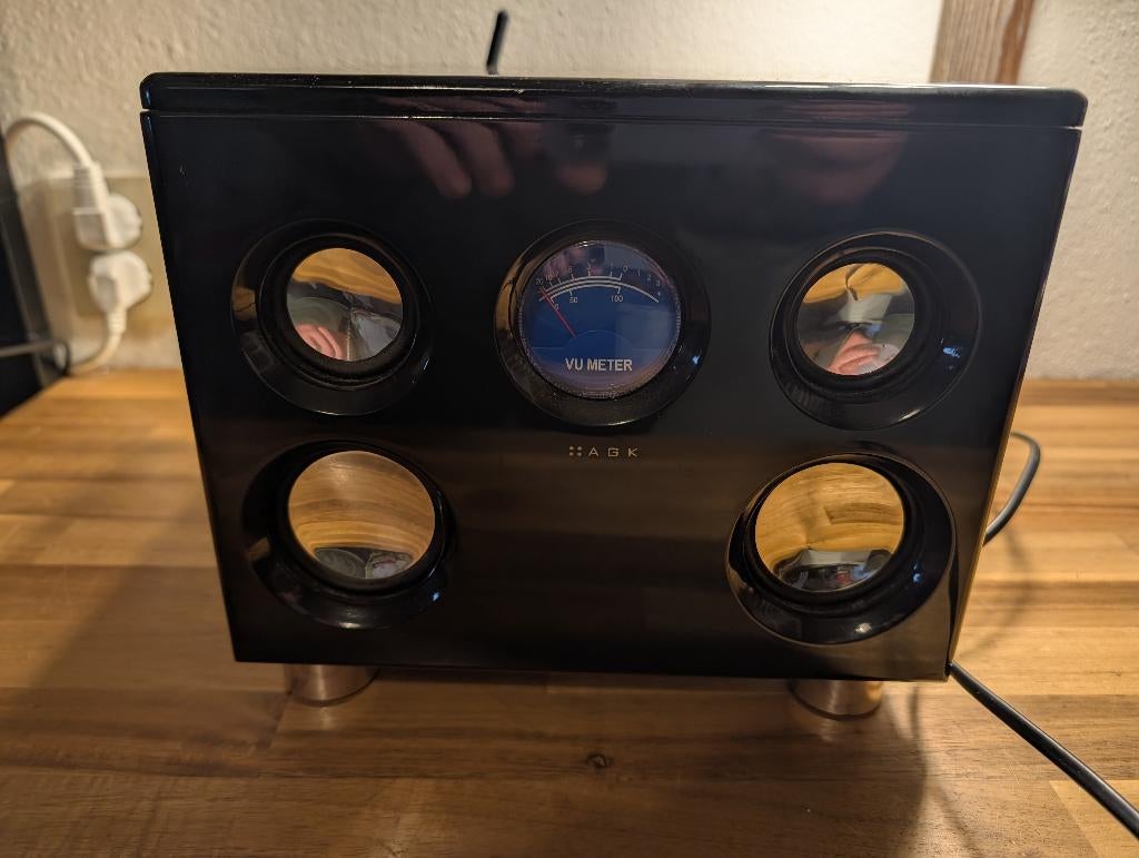 AGK Speaker Bleutooth en bekabeld, Gebruikt, Complete surroundset, Minder dan 60 watt, Ophalen