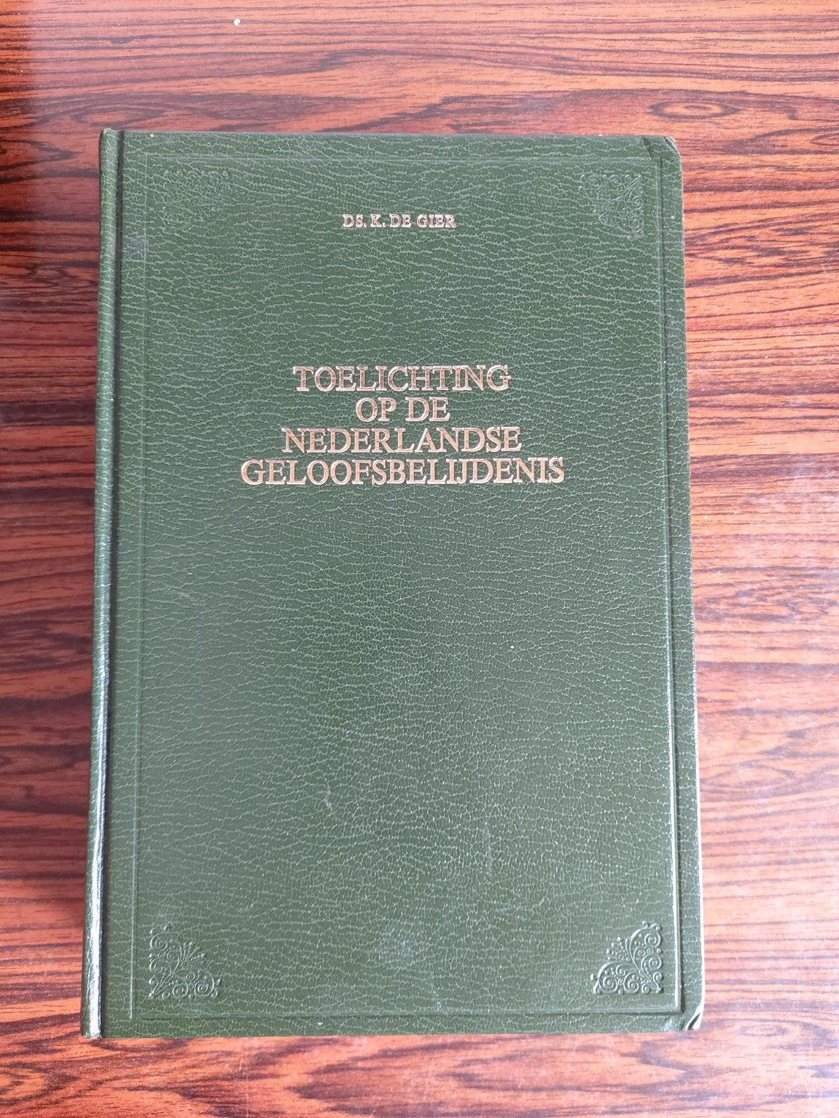 Toelichting Nederlandse Geloofsbelijdenis - Ds. K. de Gier, Ophalen of Verzenden, Zo goed als nieuw, Ds. K. de Gier, Christendom | Protestants