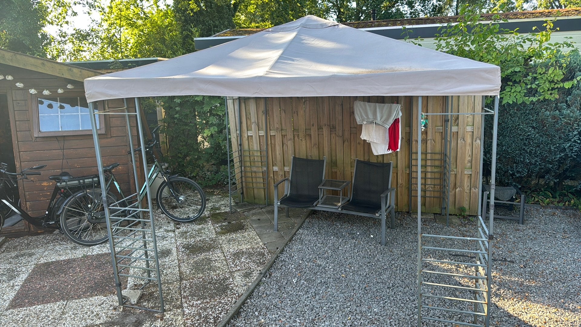 Party tent 3x3 meter., Tuin en Terras, Partytenten, Ophalen, Opvouwbaar, Partytent, Minder dan 4 meter