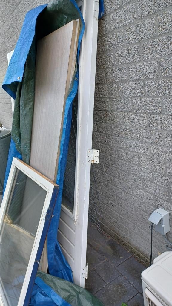 Gebruikte raam en deuren met hr++ glas, Ophalen, Gevelraam of Ruit, Gebruikt, 80 tot 120 cm
