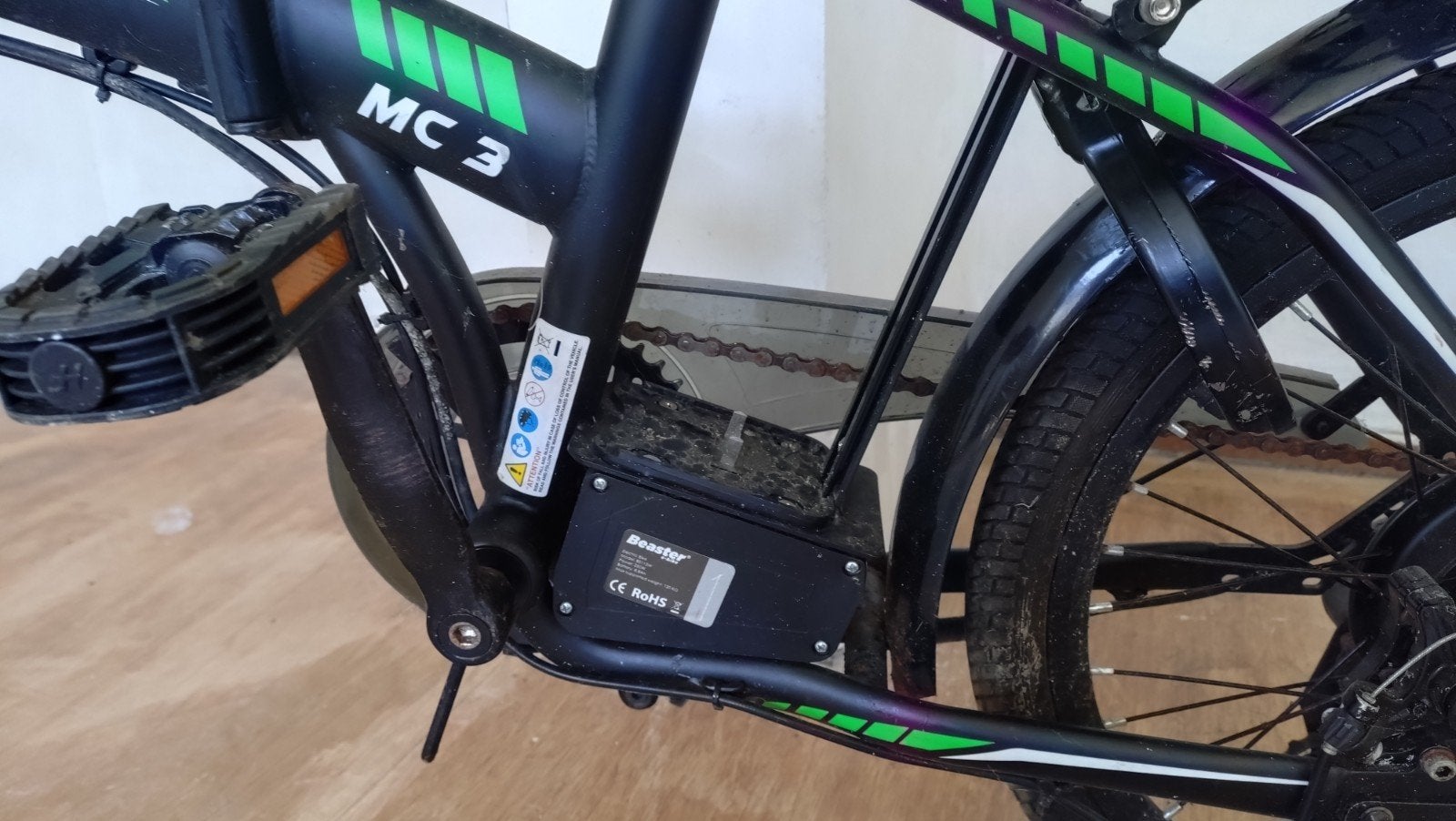 Elektrische fiets zonder accu - gratis, Fietsen en Brommers, Elektrische fietsen, Gebruikt, Overige merken, Ophalen
