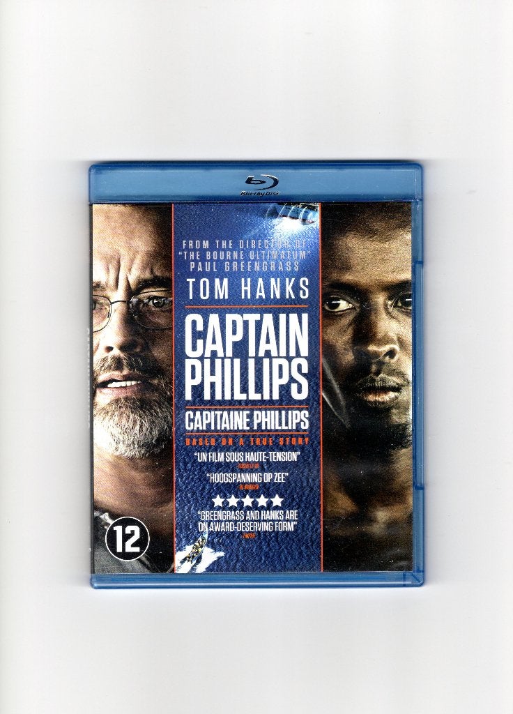 Blu-Ray Captain Phillips, Ophalen of Verzenden, Zo goed als nieuw, Actie