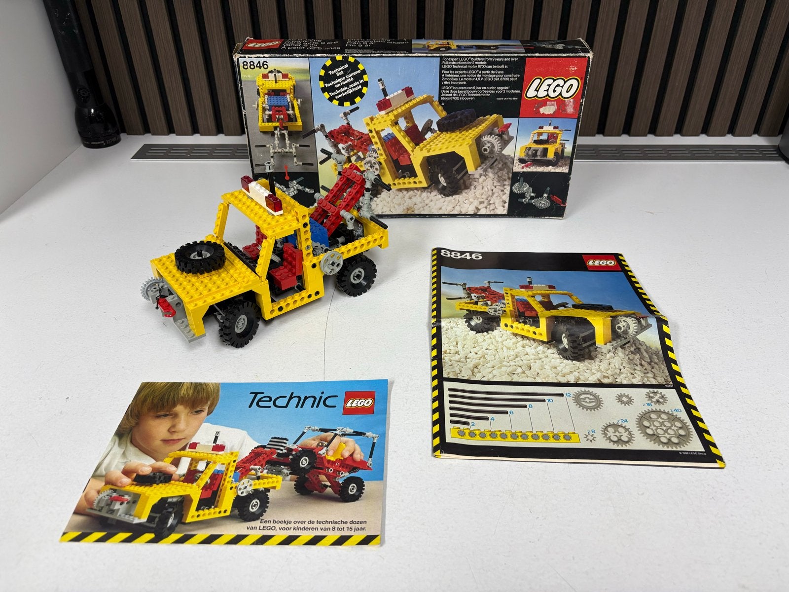 Lego Technic 8846 Takelwagen, Ophalen of Verzenden, Gebruikt, Lego