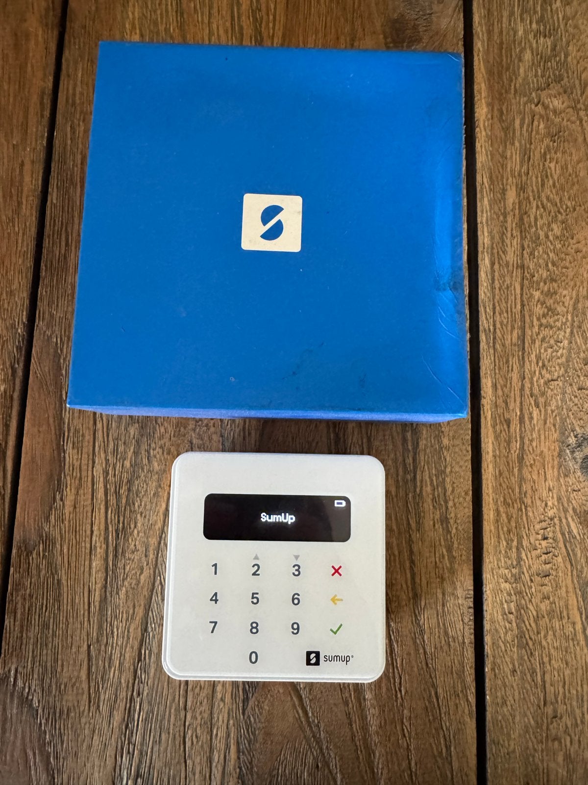 SumUp Air pinautomaat met doos en handleiding, Ophalen of Verzenden