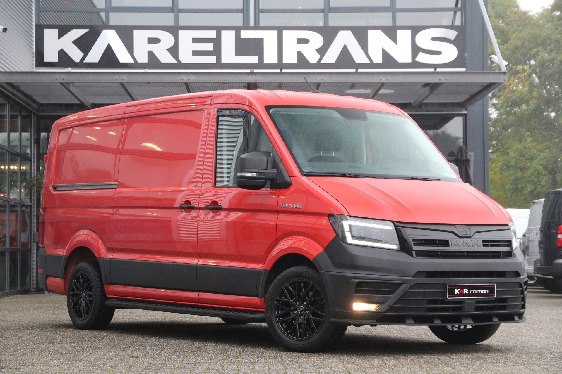MAN TGE 2.0 TDI 140 | Aut. | 2x Schuifdeur | KAR-edition | S, Auto's, Stof, Gebruikt, 4 cilinders, 2242 kg