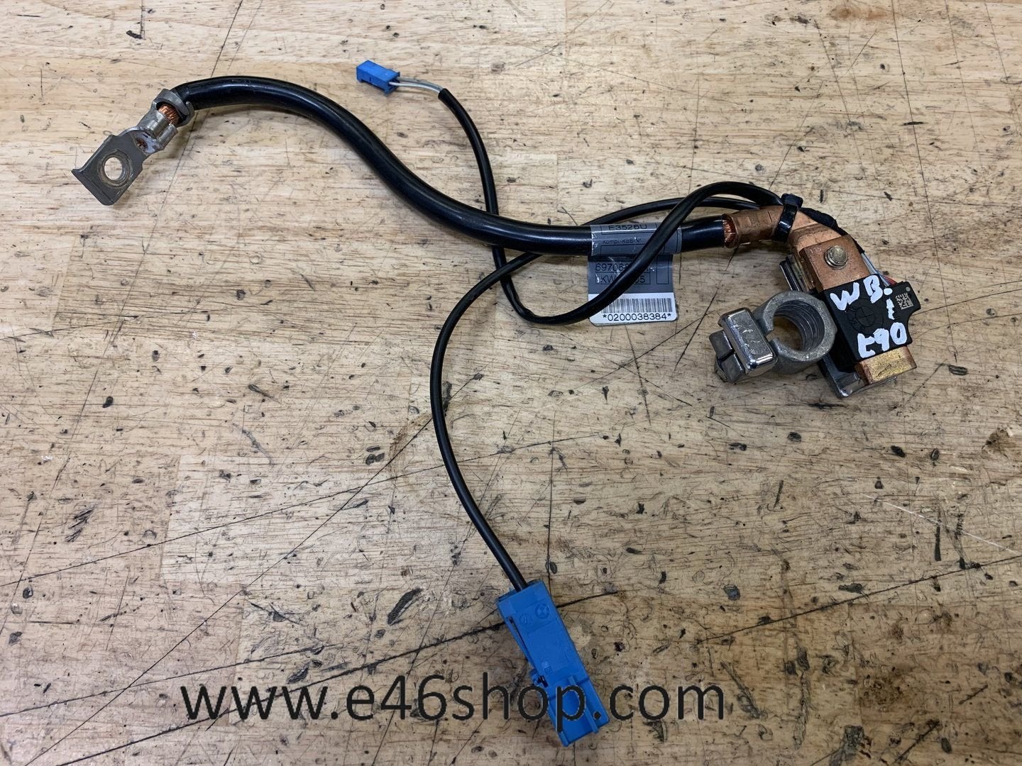 ACCU KLEM MET IBS SENSOR BMW E90 E91 OE 6970685, Auto-onderdelen, Accu's en Toebehoren, Gebruikt, -, -, Ophalen of Verzenden