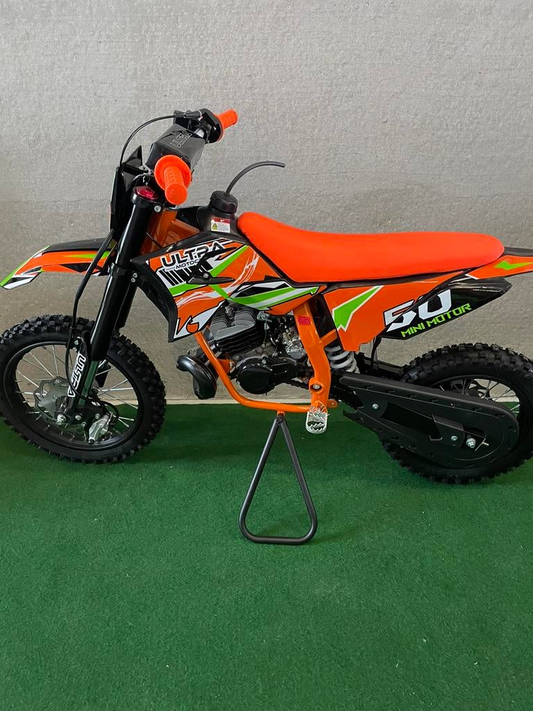 Nieuwe 49CC benzine kickstart kinder crossmotoren,KTM model, Fietsen en Brommers, Minibikes, Midibikes en Pitbikes, Ophalen, Overige typen