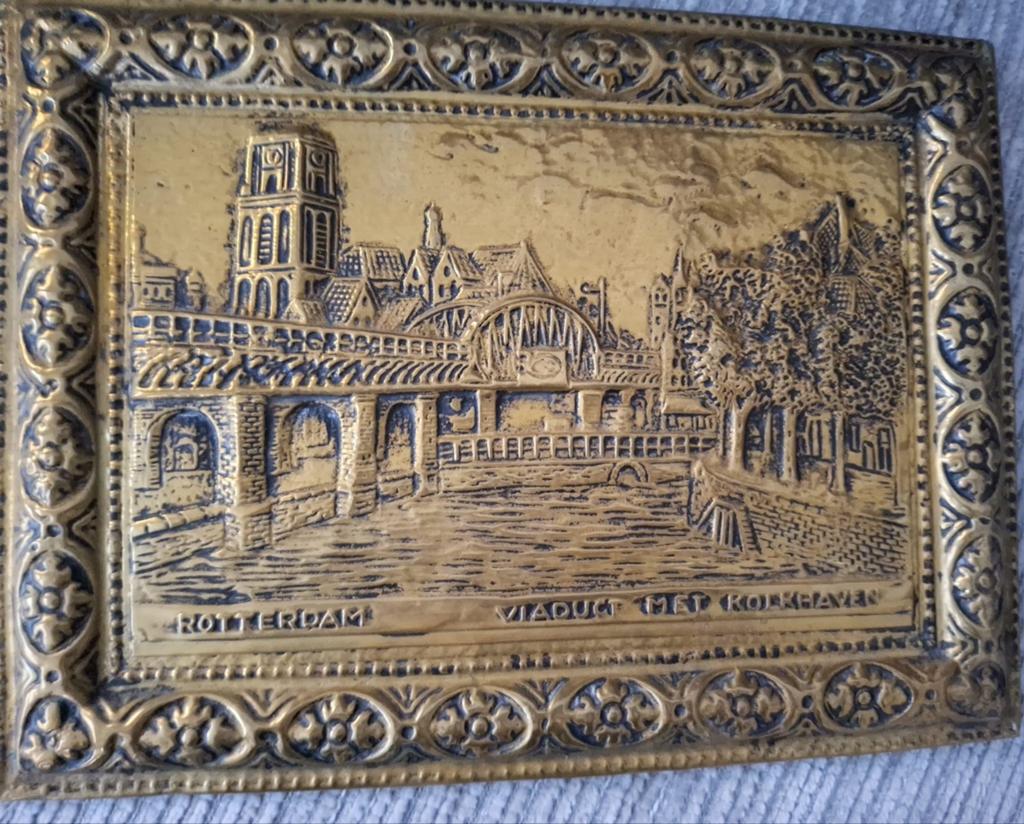 Koperen plaat, Antiek en Kunst, Ophalen of Verzenden