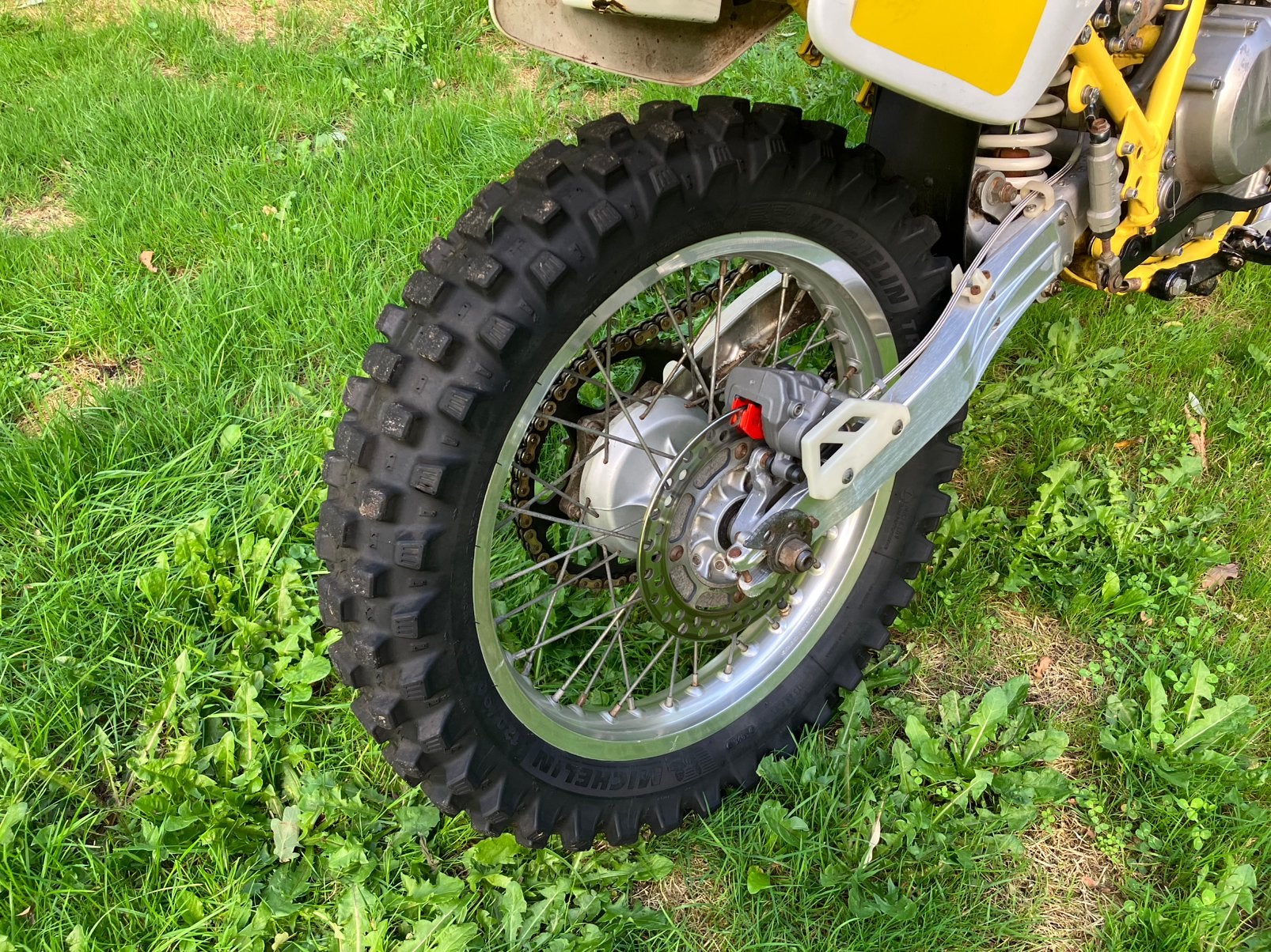 Foto 8 van Suzuki DR350se vintage enduro met elektrische start!