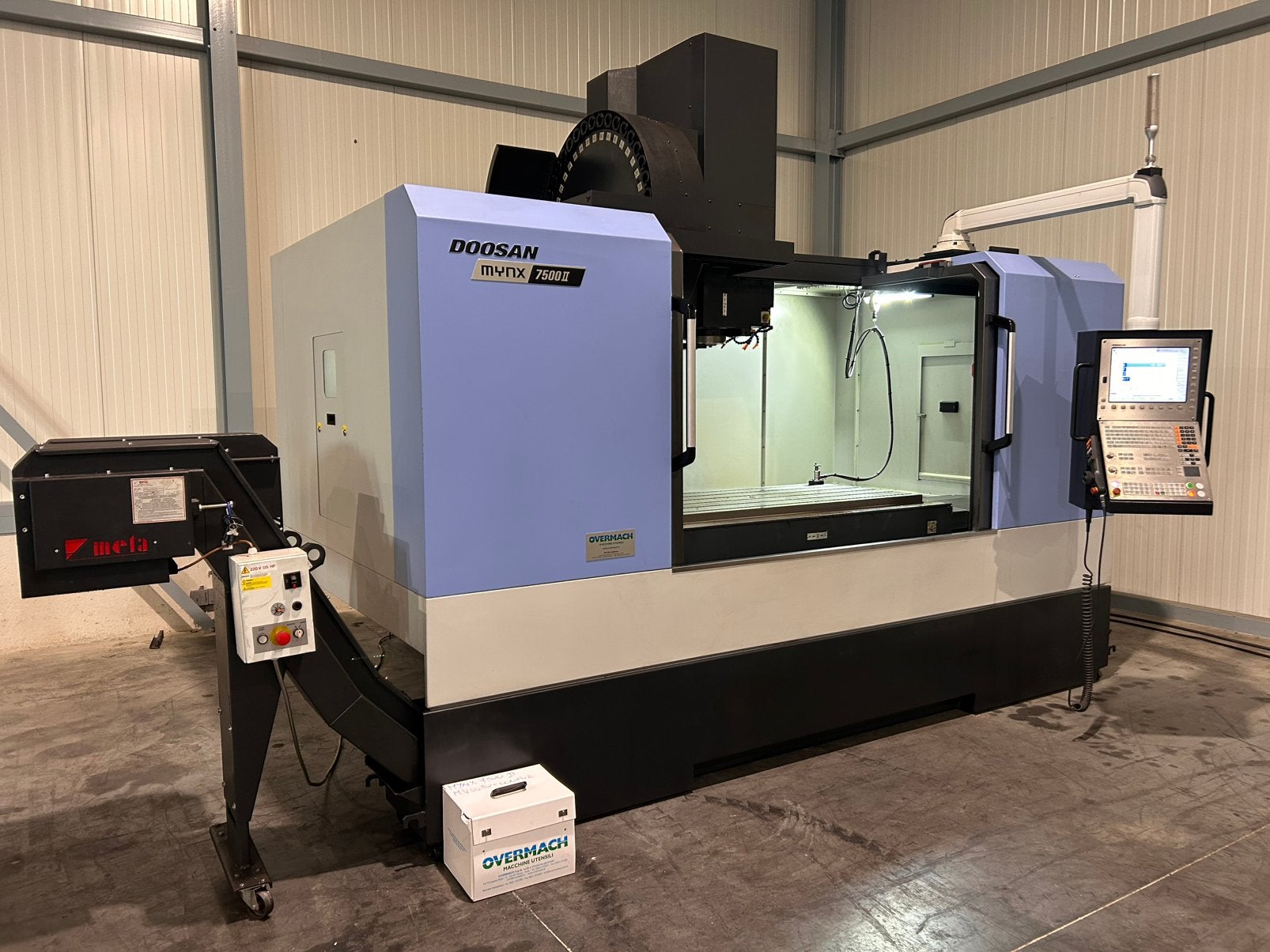 Doosan Mynx 7500II CNC Bewerkingscentrum MET HEIDENHAIN!!!, Doe-het-zelf en Verbouw, Draaibanken, Ophalen, 1000 mm of meer, Zo goed als nieuw