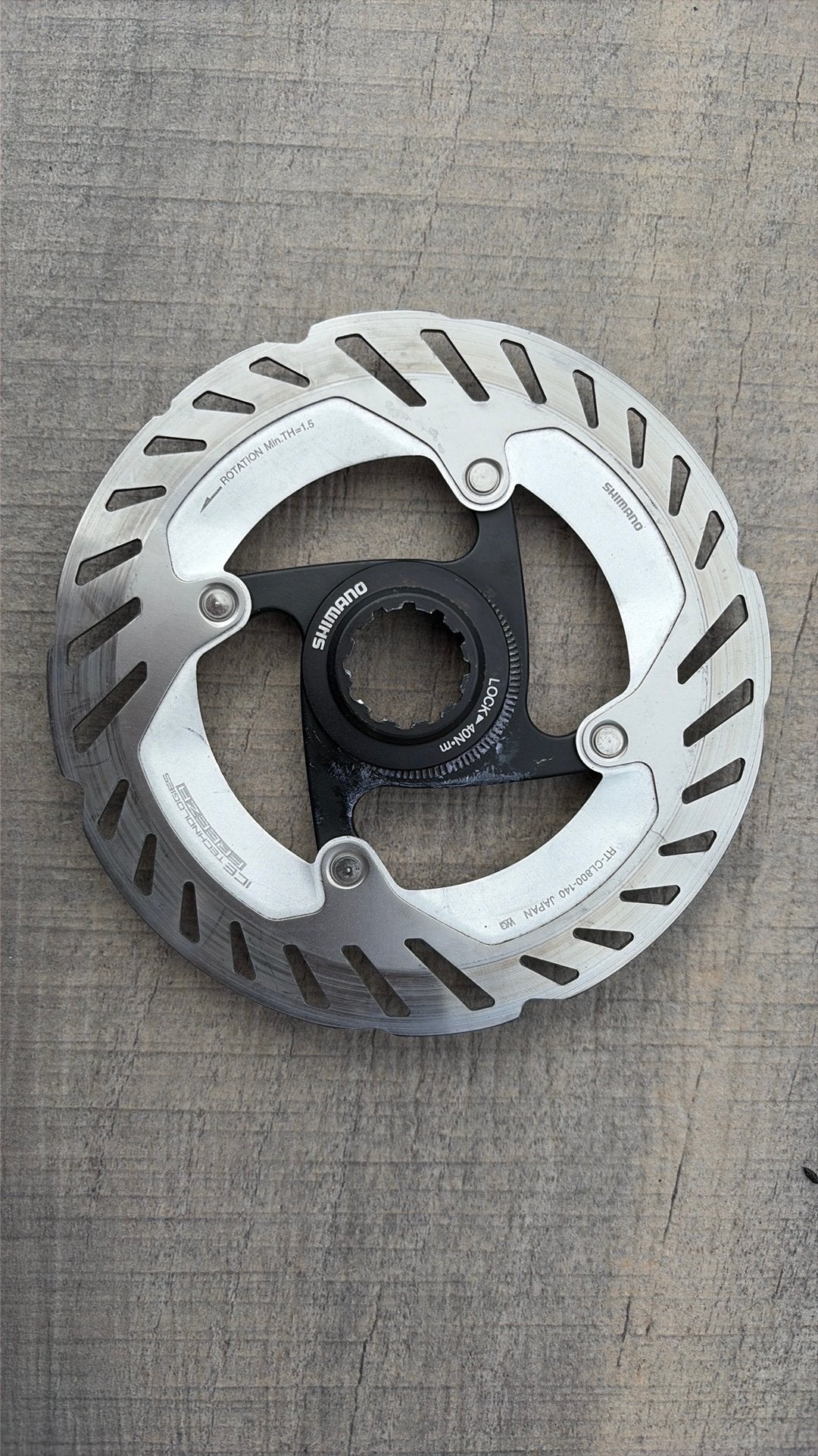 Shimano RT-CL800 Ultegra schijf schijfrem 1x 140mm, Ophalen of Verzenden, Zo goed als nieuw