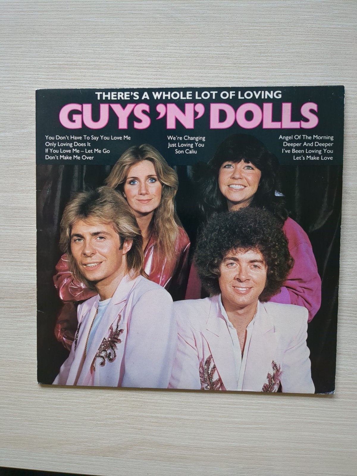 Guys 'N' Dolls - There's A Whole Lot Of Loving LP, Cd's en Dvd's, Vinyl | Pop, Ophalen, LP, Gebruikt, Pop
