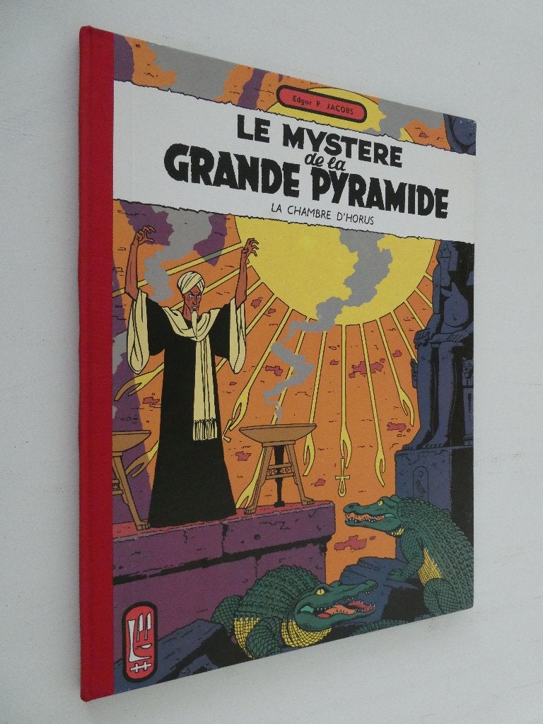 Blake et Mortimer - 01_HC_G_Le mystère de la Grande Pyramide, Eén stripboek, Ophalen of Verzenden, Zo goed als nieuw, Edgar P. Jacobs