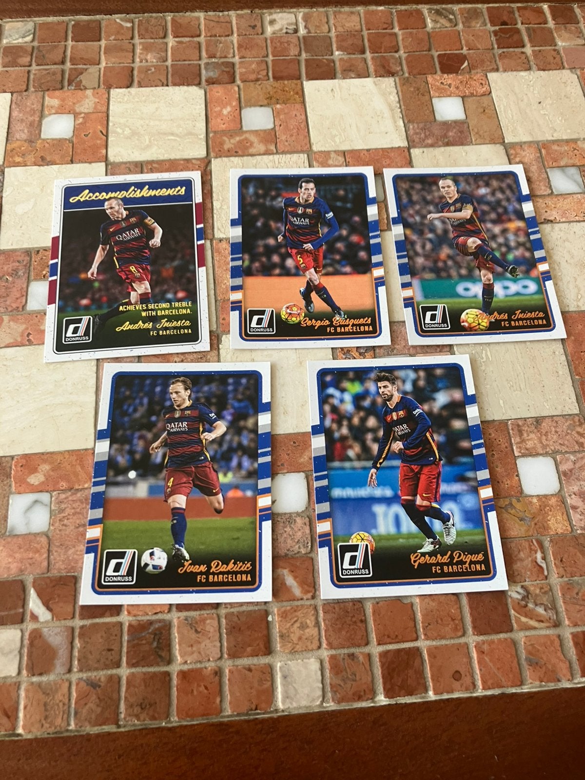 Barcelona panini donruss, Ophalen of Verzenden, Zo goed als nieuw, Buitenlandse clubs, Poster, Plaatje of Sticker