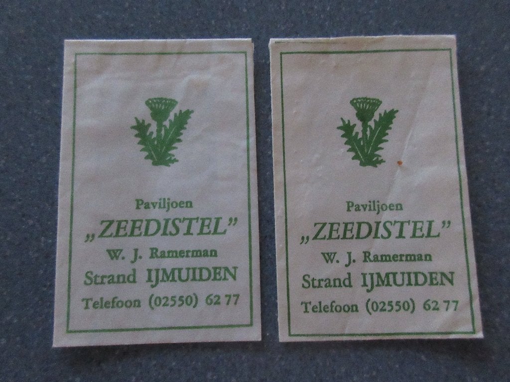 2  IJmuiden, paviljoen De Zeedistel, Verzenden, Nederland