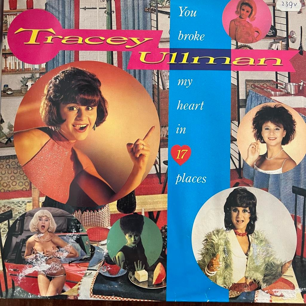 Tracey Ullman - You Broke My Heart In 17 Places LP, Cd's en Dvd's, Vinyl | Pop, Ophalen of Verzenden, 1980 - 1989, Gebruikt, 12 inch
