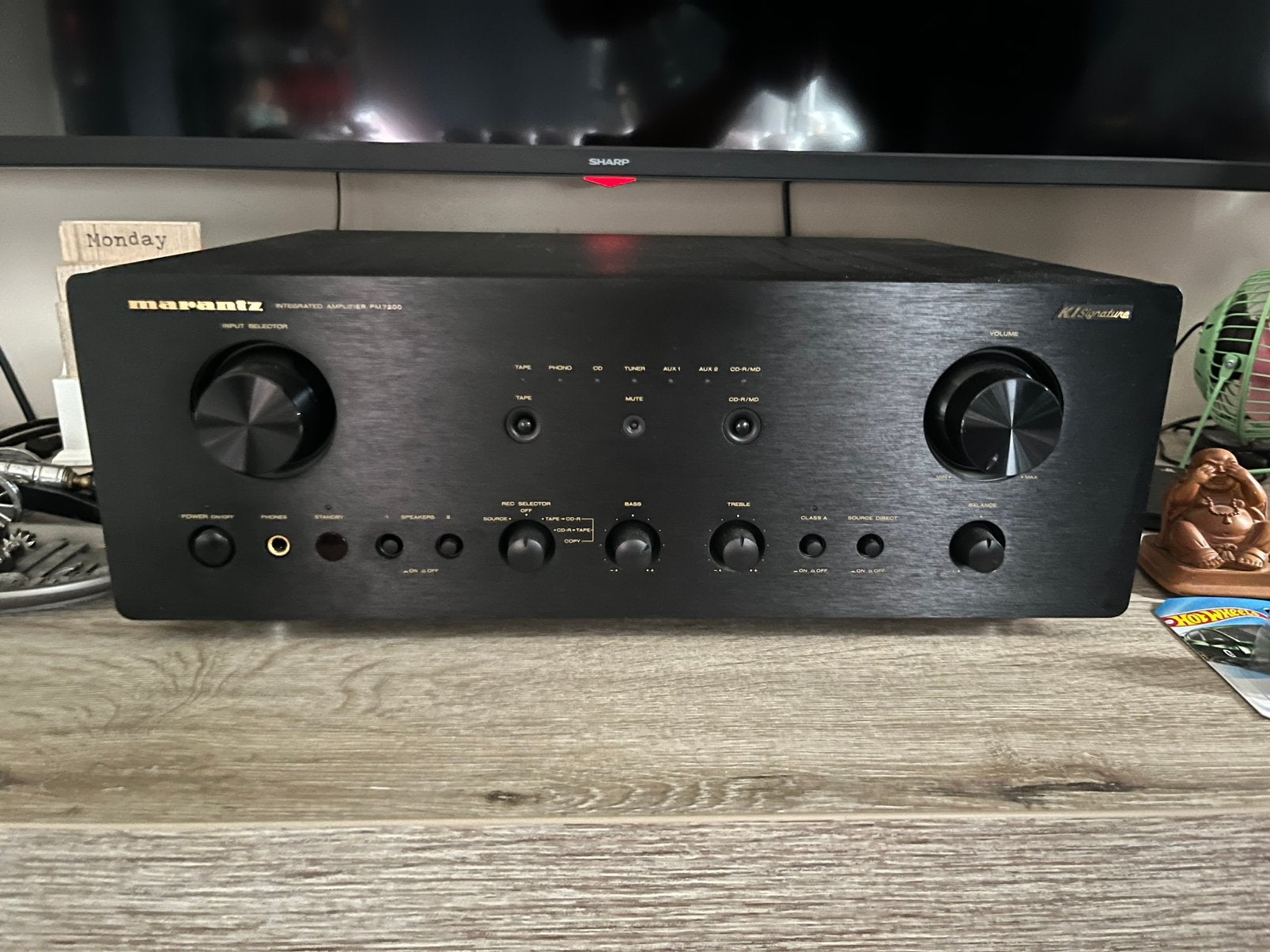 Marantz pm7200 ki signature compleet met afstandbediening, Ophalen, Gebruikt, Stereo, Marantz