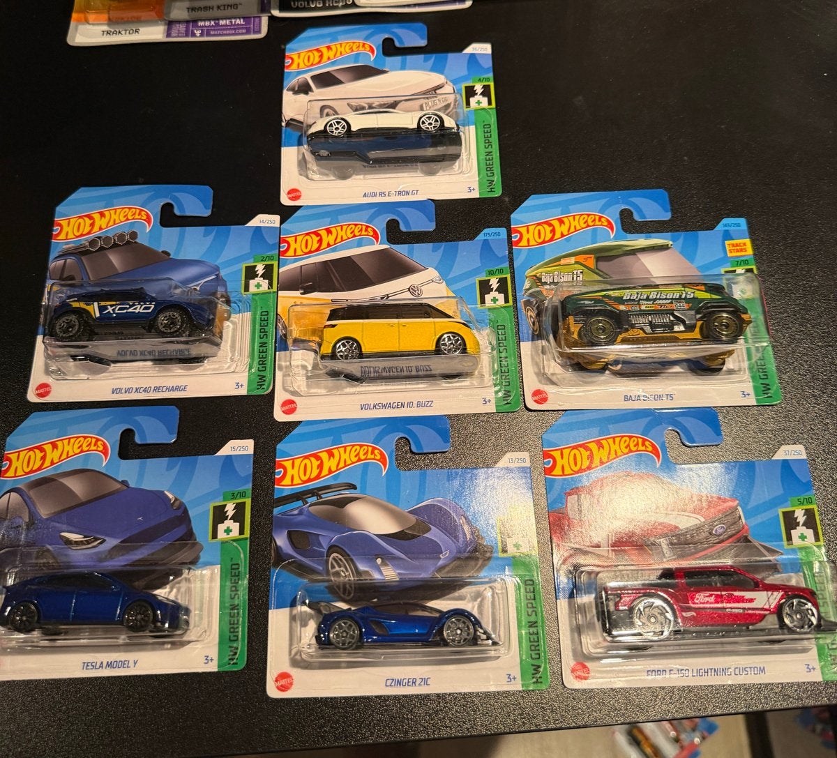 Hot Wheels Green Speed Collectie - Diverse Modellen, Overige merken, Auto, 1:32 tot 1:50, Nieuw