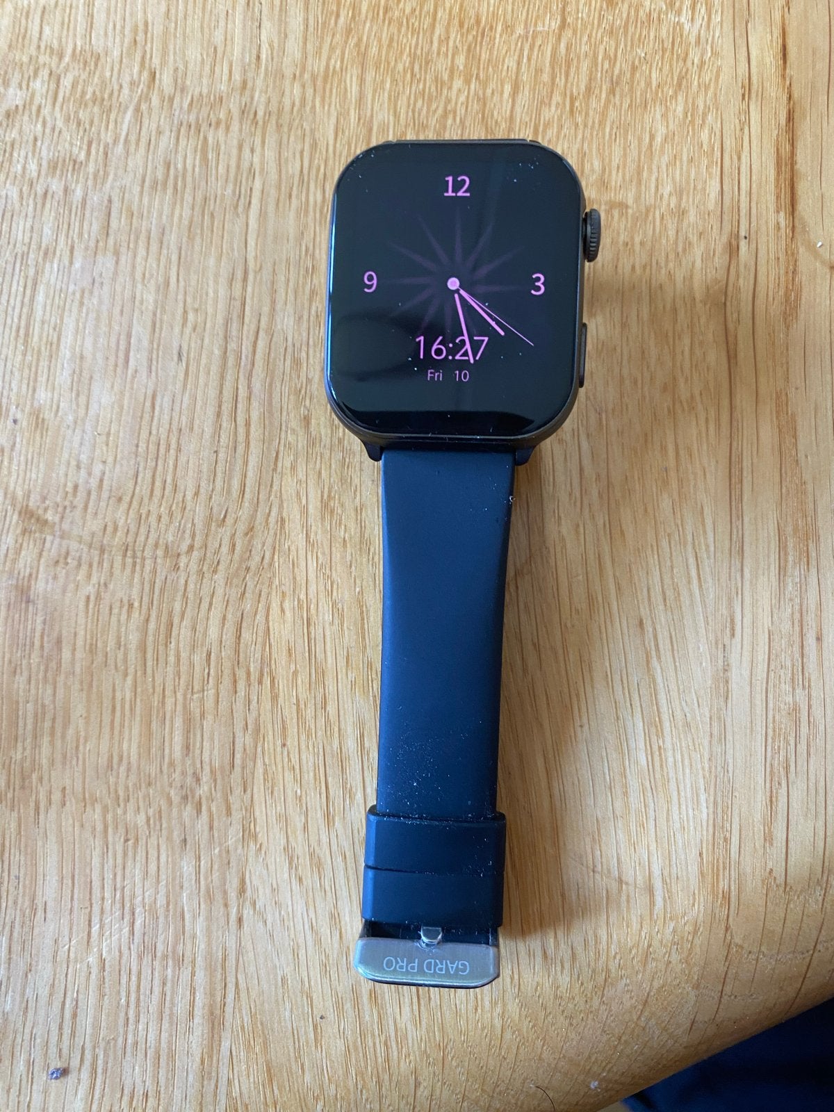 GARD PRO Healt 3 Smartwatch - Zo goed als nieuw, Sieraden, Tassen en Uiterlijk, Smartwatches, Zwart, Ophalen of Verzenden, Zo goed als nieuw