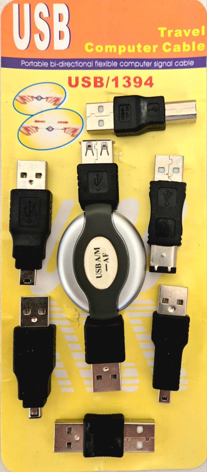 USB/1394 Reis Computer Kabel - Flexibel & Draagbaar, Computers en Software, Ophalen of Verzenden, Nieuw
