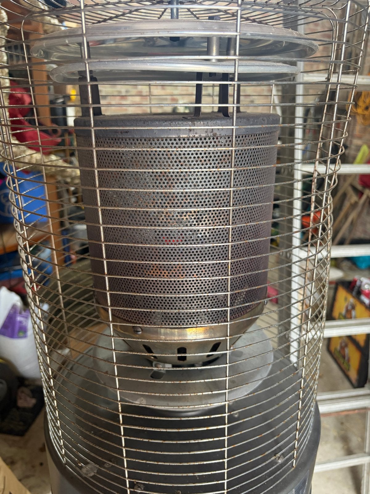 Terrasverwarmer op gas - Lounge Heater, Ophalen, Gebruikt, Gas, Vloer