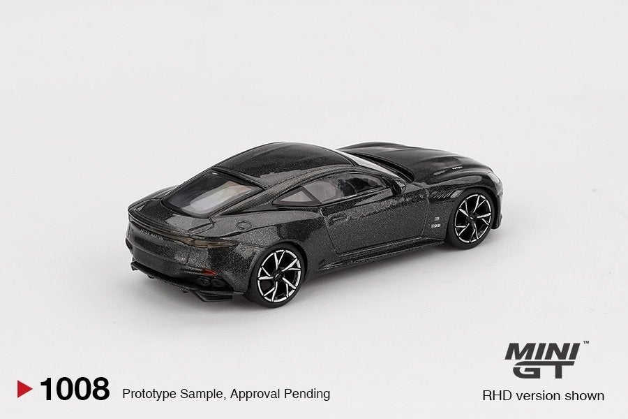 Mini GT 1:64 Aston Martin DBS 007 Edition 2024 zwart LHD, -, Nieuw, Ophalen of Verzenden, -