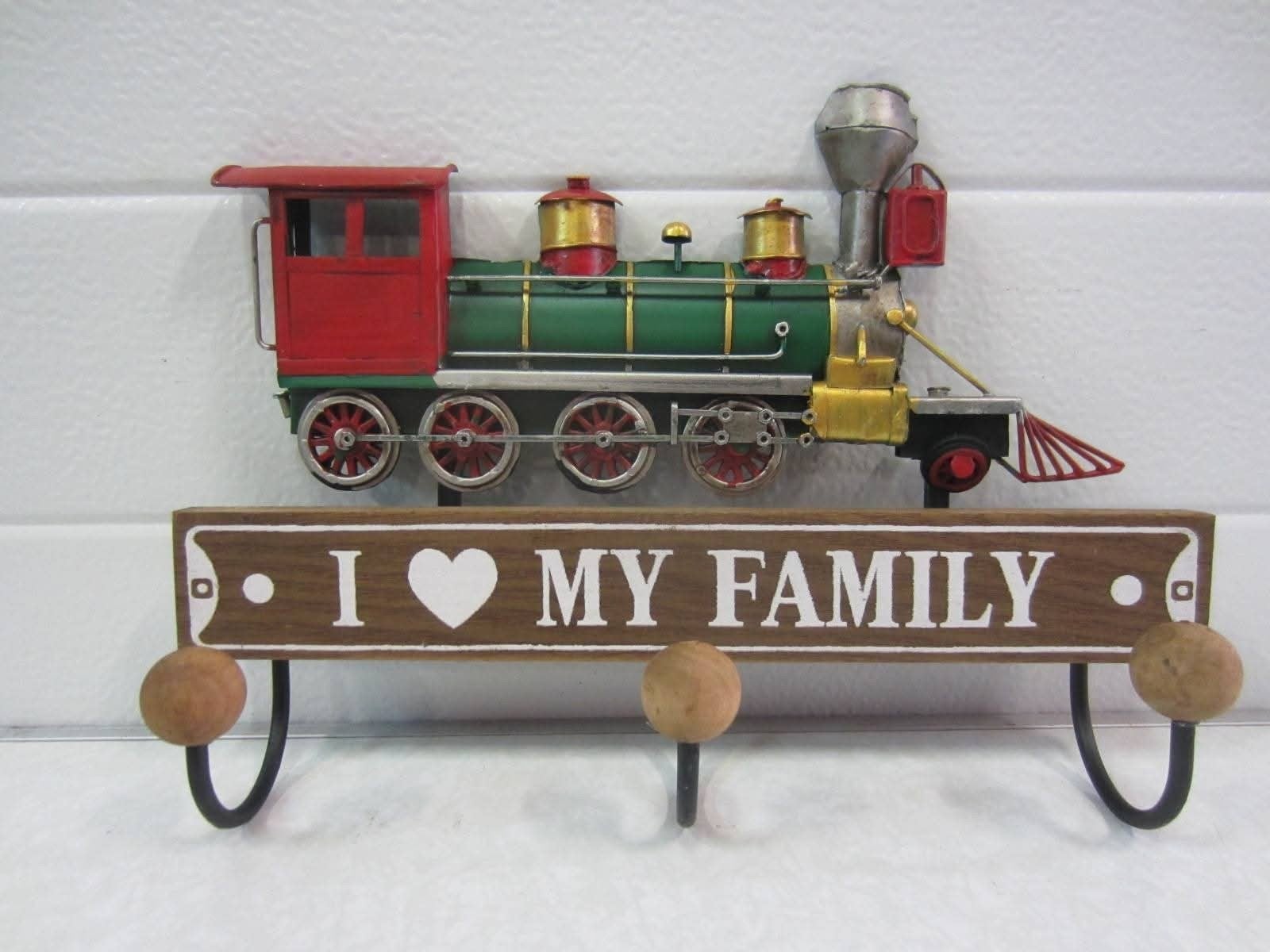 Kapstok locomotief/trein, Ophalen of Verzenden, Nieuw, Wandkapstok, Minder dan 100 cm