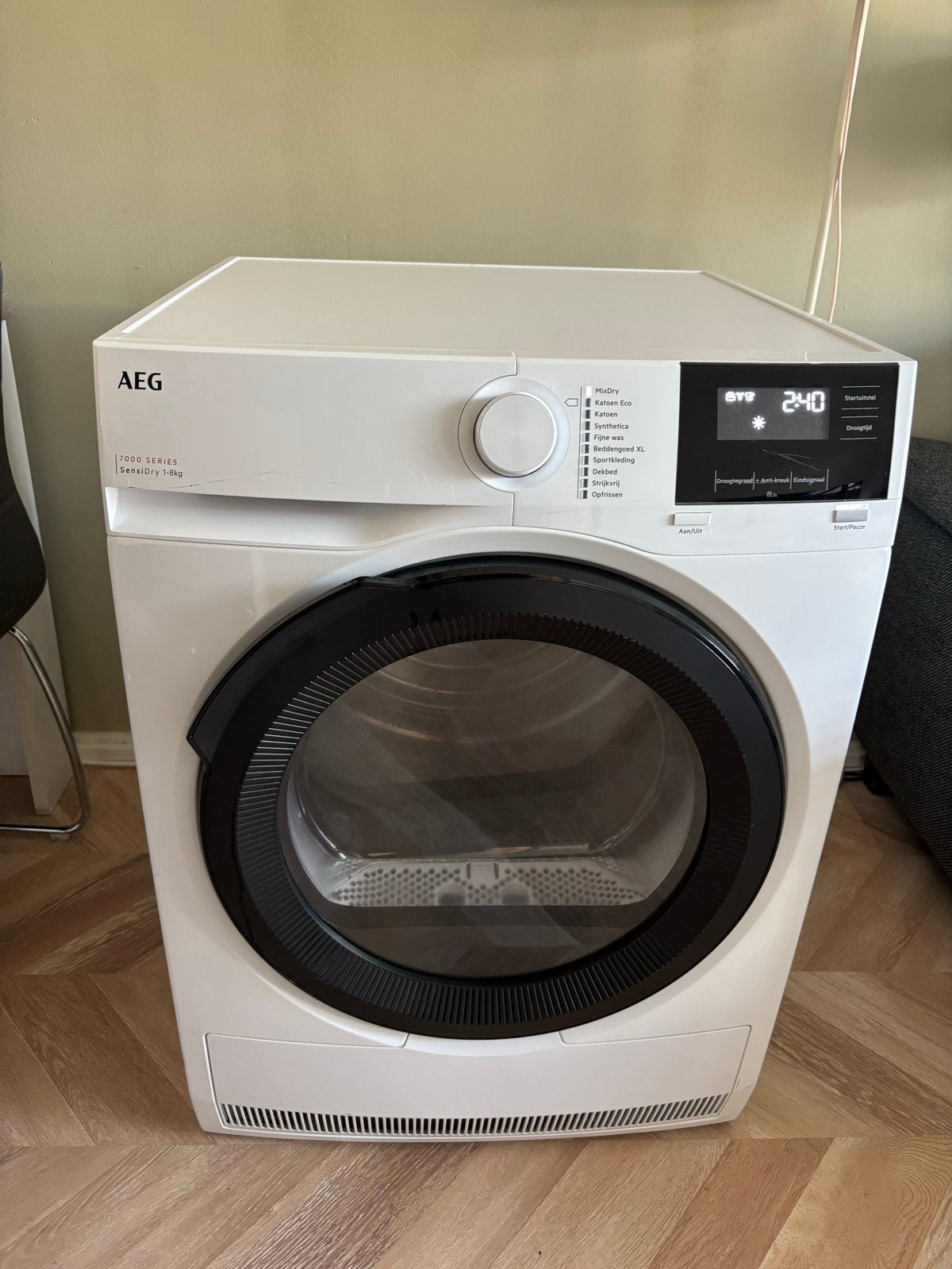 AEG 7000 Series SensiDry 1-8kg warmtepompdroger