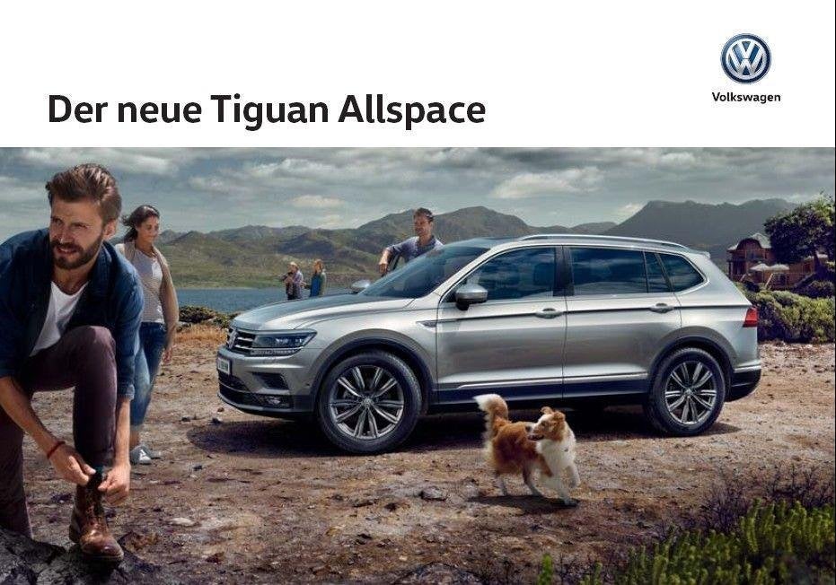 Volkswagen Tiguan Allspace, der neue (aug. 2017), Ophalen of Verzenden, Nieuw, Volkswagen